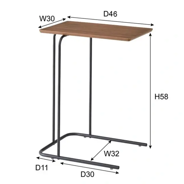 アーロン サイドテーブル [幅35] | おしゃれな家具・インテリア通販
