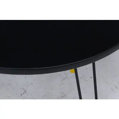 折りたたみ　カラーテーブル　Φ60cm　2色展開　ブラック サムネイル画像11