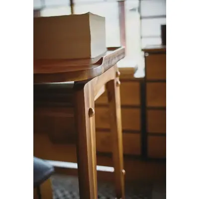 木製デスク [幅90/天然木] サムネイル画像3