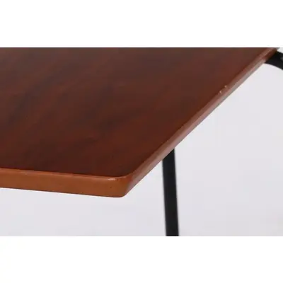 突板サイドテーブル ブラウン×ブラック サムネイル画像34