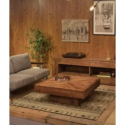 リビングテーブル [幅100/天然木] サムネイル画像10