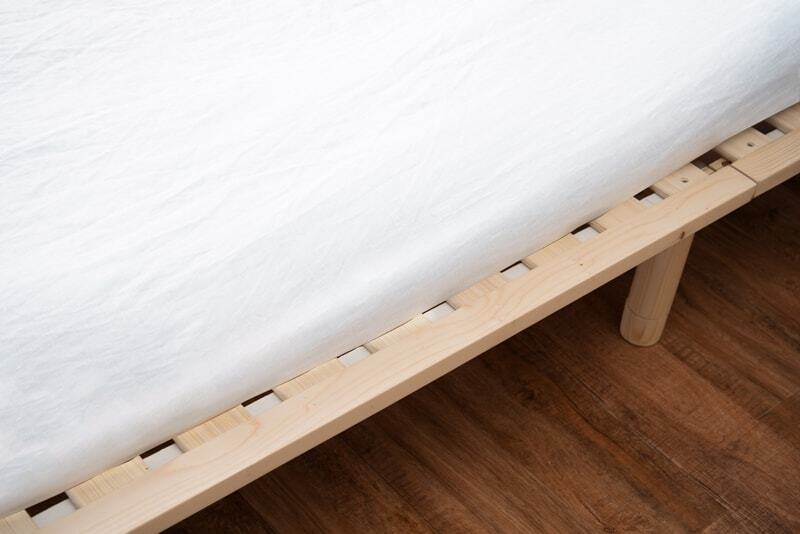 シングルベッド すのこベッド 高さ調整可 ローベッド兼用 [幅102/長さ210] 画像11