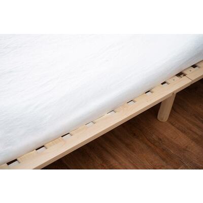 シングルベッド すのこベッド 高さ調整可 ローベッド兼用 [幅102/長さ210] サムネイル画像11