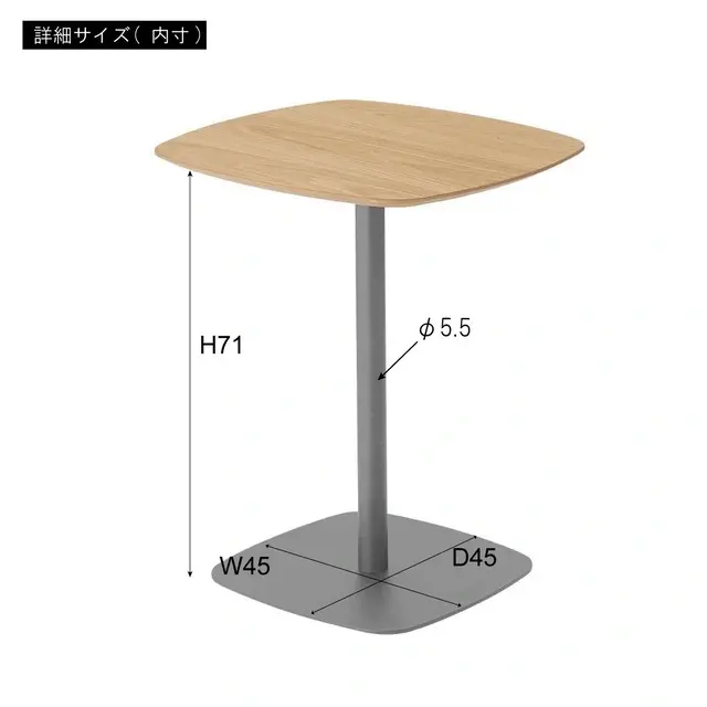 カフェテーブル [幅60] 画像7