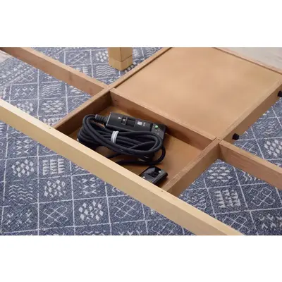 コタツテーブル [幅120/石英管/突板/日本製] サムネイル画像4