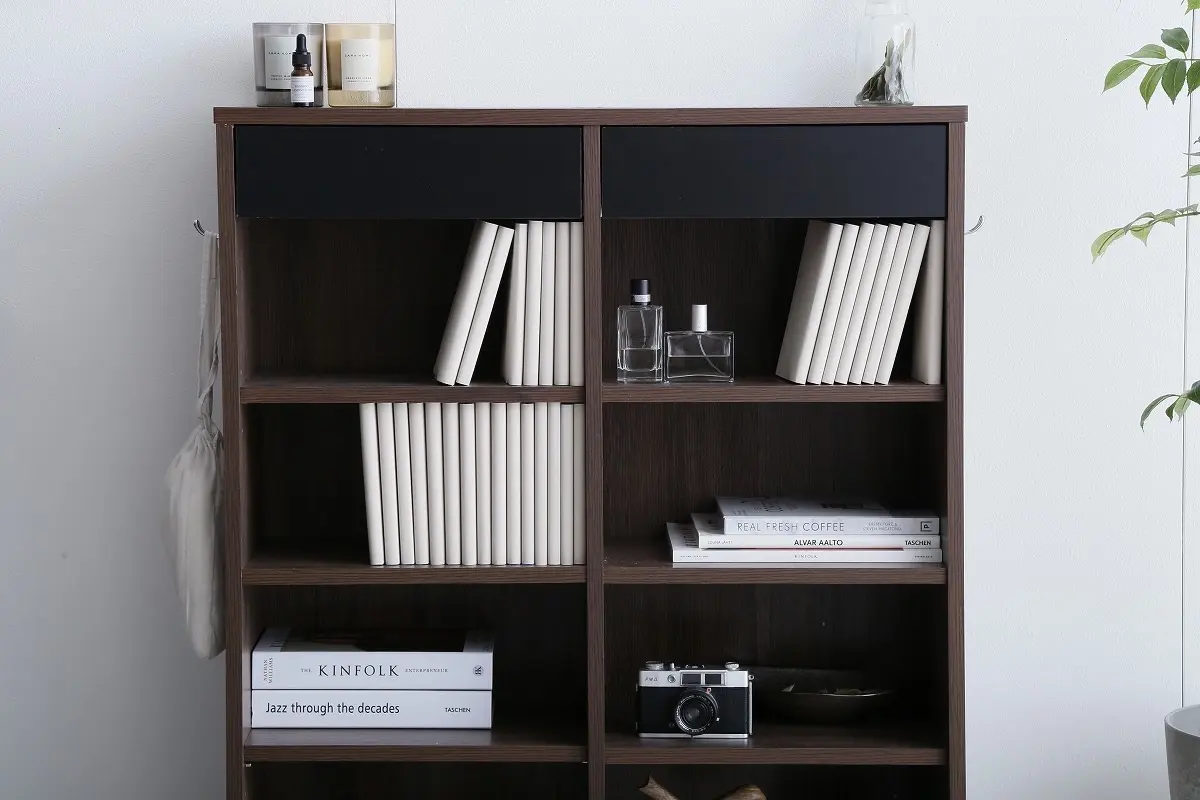 幅80cm】Curro 引き出し付き本棚 | おしゃれな家具・インテリア通販