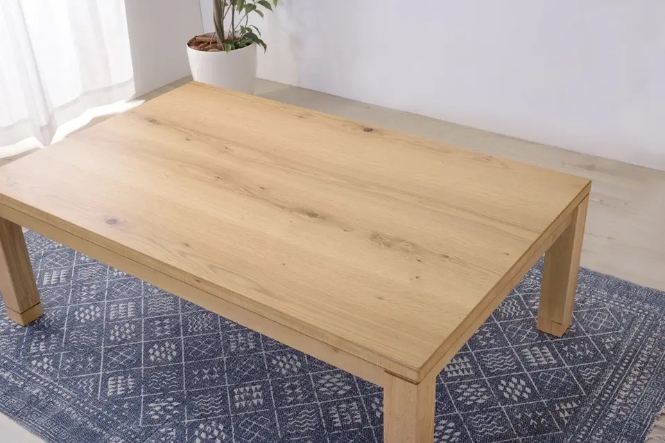 コタツテーブル [幅120/石英管/突板/日本製] 画像8