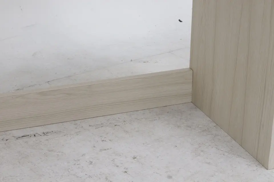メルル ドレッサー(三面鏡) スツール付き ホワイト 木目調 画像98