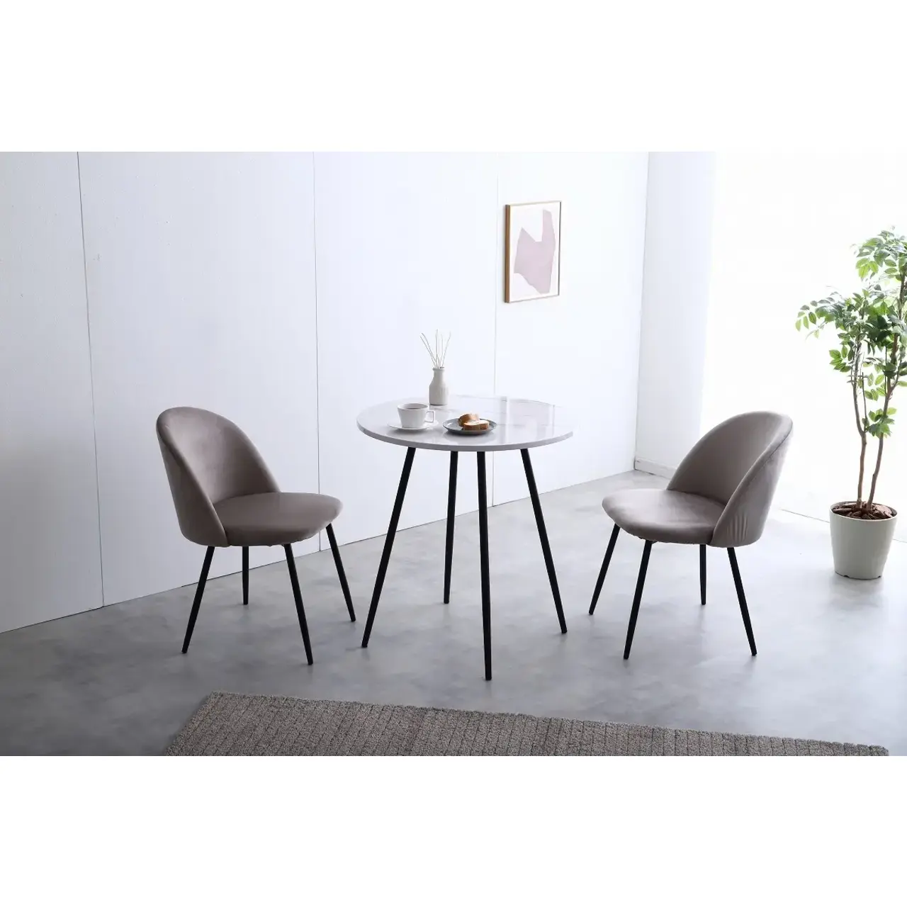 【値下げ】大理石柄ダイニングテーブル 丸テーブル 70幅 x 74高サ(cm) Amazon｜丸テーブル ダイニングテーブル パソコン デスク