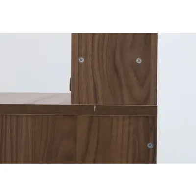 メルル ドレッサー(三面鏡) スツール付き ブラウン 木目調 サムネイル画像11
