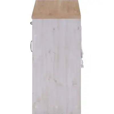キッチンカウンター 幅90cm ナチュラル×ホワイト サムネイル画像64