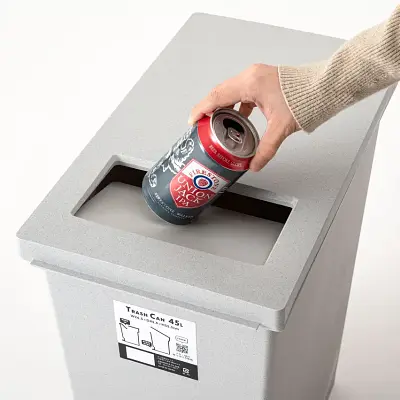トラッシュカン 45L