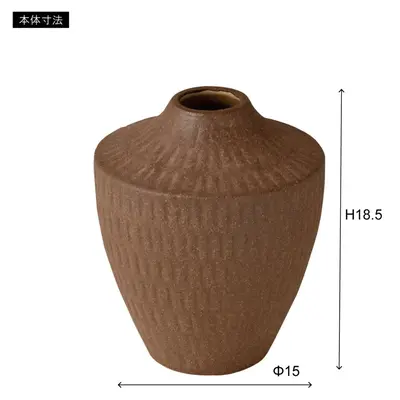 花瓶 花びん 素焼き風 陶器 サムネイル画像21