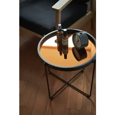 ラウンド トレーテーブルS 丸型 リビングテーブル [幅42] サムネイル画像1