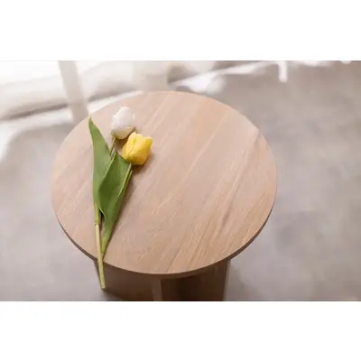 【幅40cm】Luna ラウンドサイドテーブル サムネイル画像28