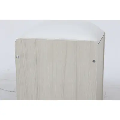 メルル ドレッサー(三面鏡) スツール付き ホワイト 木目調 サムネイル画像107