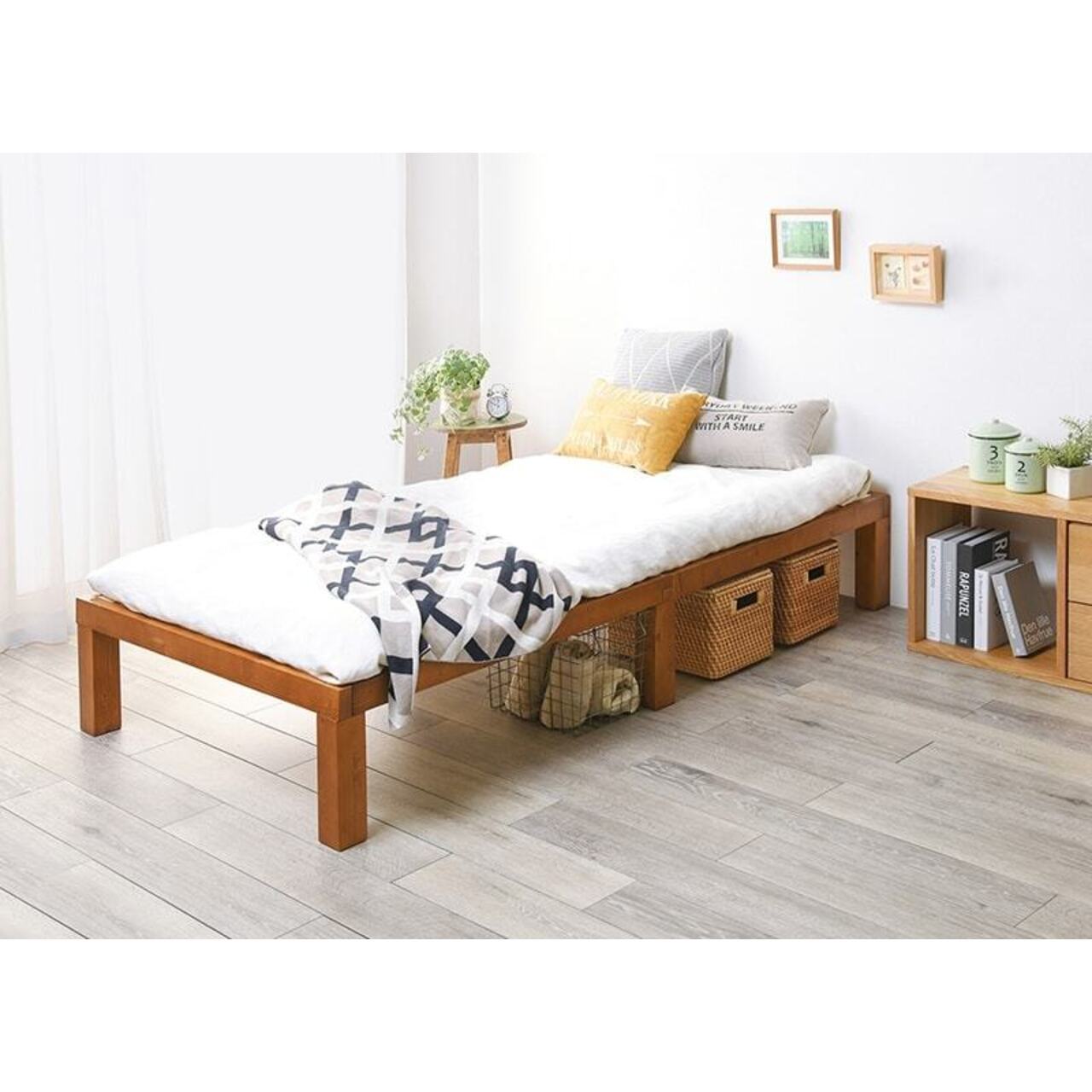 シングル すのこベッド 天然木 [幅98/長さ196.5] | おしゃれな家具