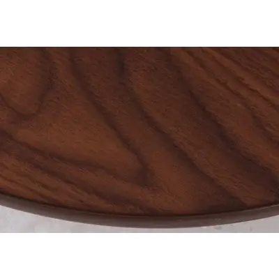 ローテーブル 折りたたみ Φ60cm ブラウン サムネイル画像7