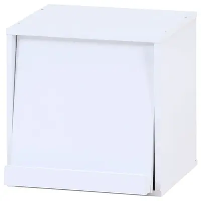 キューブボックス フラップ扉 ＮＡ ホワイト