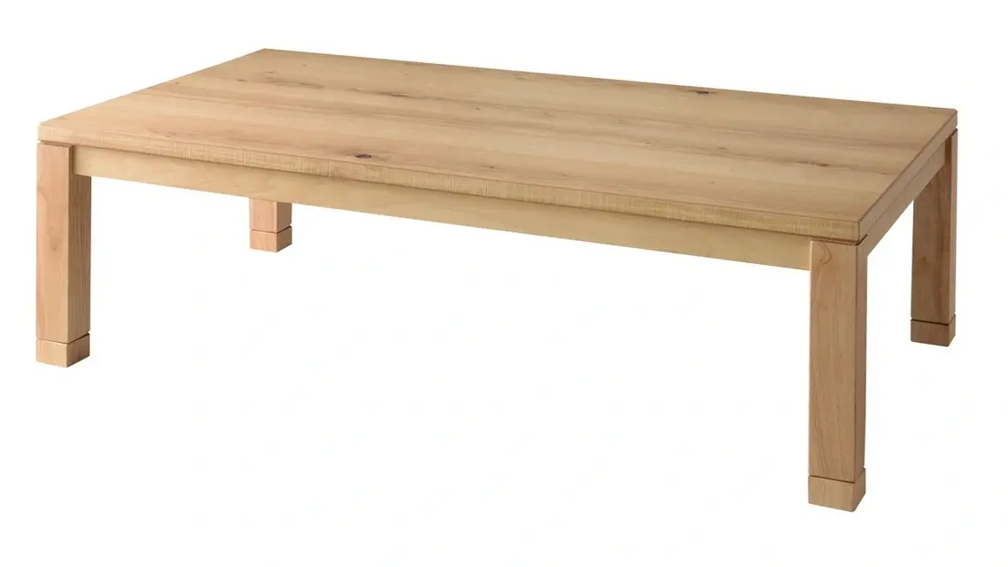 コタツテーブル [幅135/突板/石英管] 画像9
