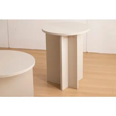 【幅40cm】Luna ラウンドサイドテーブル サムネイル画像3