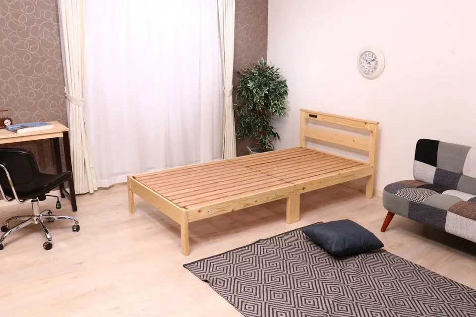 パイン材木製ベッド ブラザー 画像10