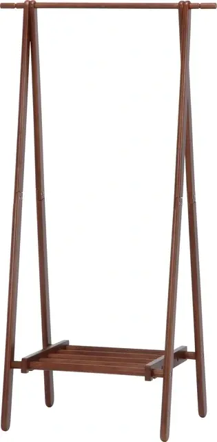 木製ハンガー ジョイント 幅80cm ブラウン 画像11