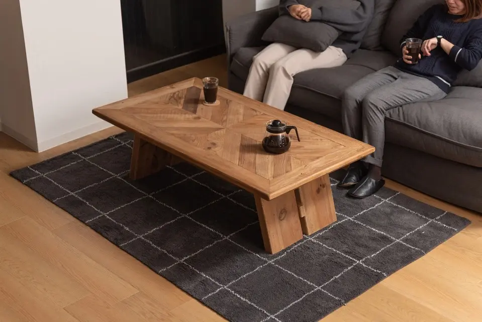 リビングテーブル [幅130/天然木] 画像2