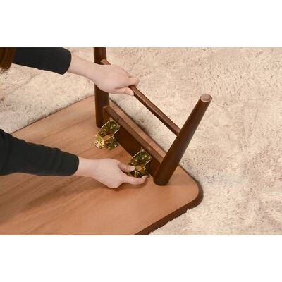 折れ脚テーブル ローテーブル [幅90] サムネイル画像6