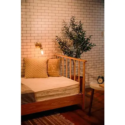 シングル 天然木 すのこベッド [幅110/長さ203] サムネイル画像18