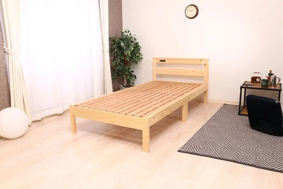 パイン材木製ベッド ブラザー 画像12